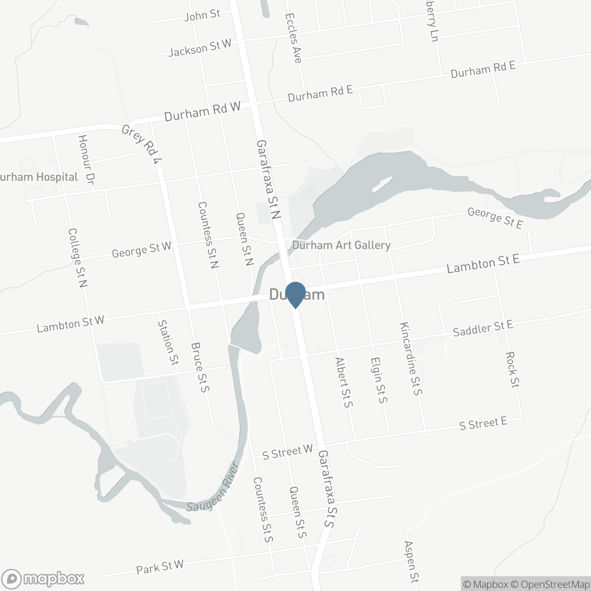 105 GARAFRAXA STREET S, Durham, Ontario N0G 1R0